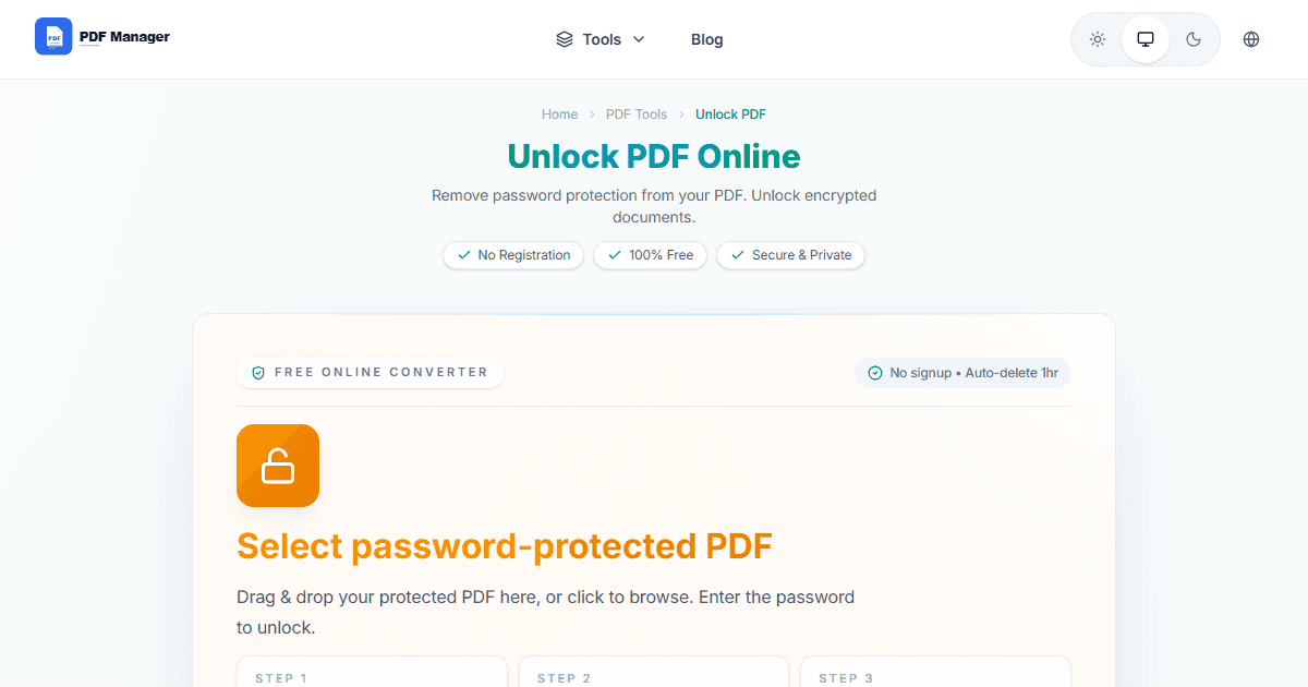 How to Unlock a Password-Protected PDF